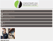 Tablet Screenshot of albuquerque-chiropractors.com